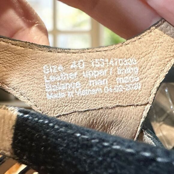 Dansko Athena Milled Nubuck Sandals Size 40 EU 9.5 - 10 US - Picture 12 of 16